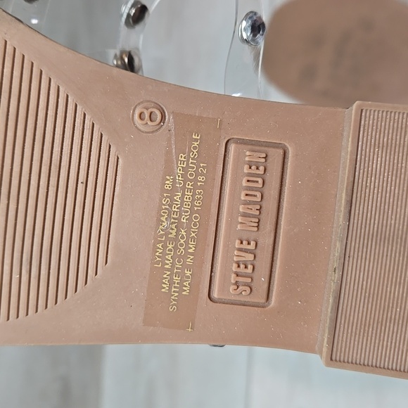 Steve Madden Women Lyna Sandals Flats slide shoes sz 8 - Picture 9 of 9